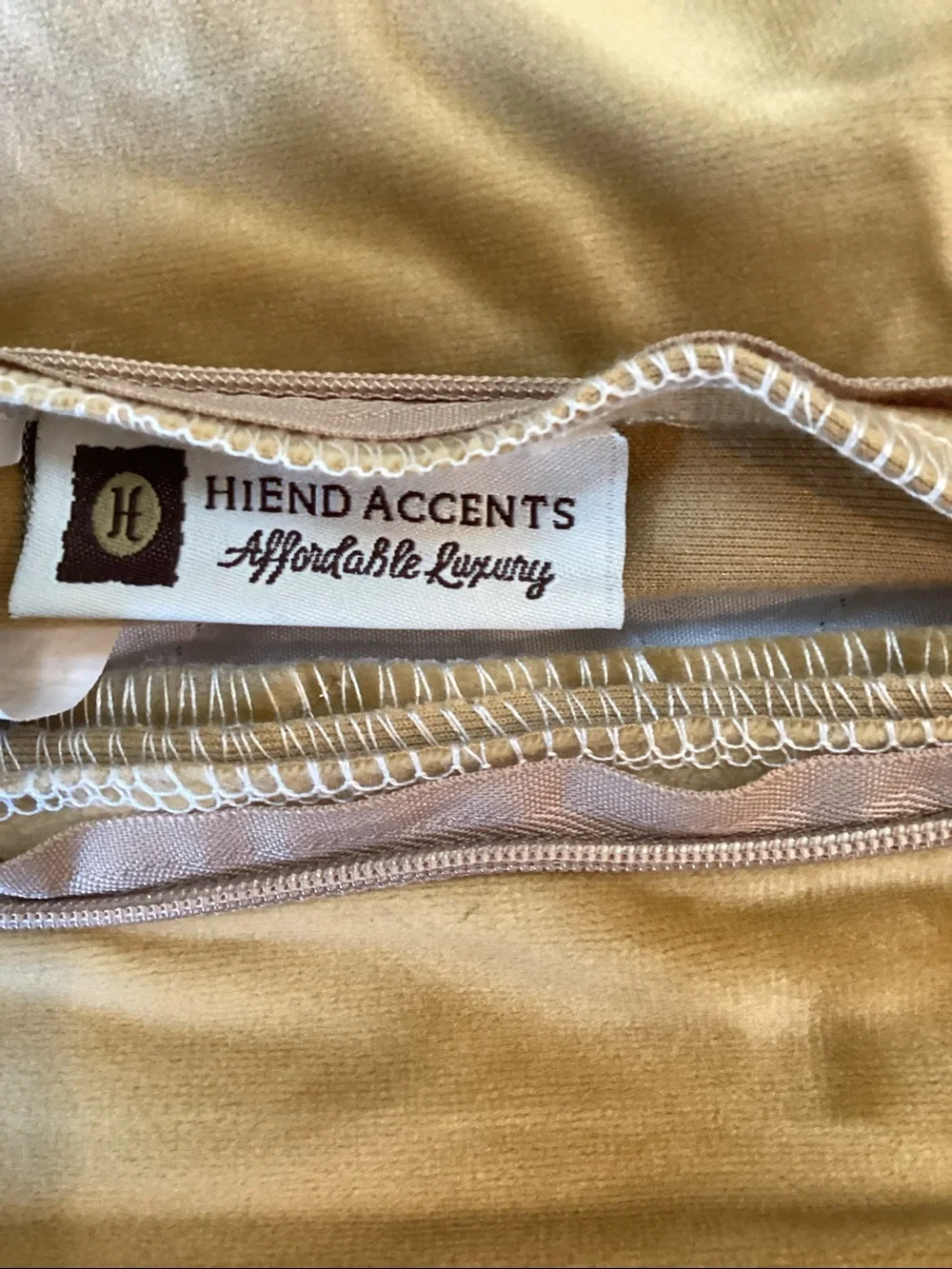 BNWT Washable Velvet Euro Sham 27” x 27”